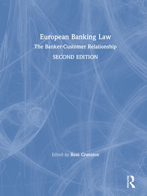 cover image of European Banking Law